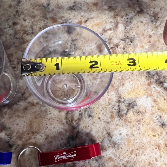 Anheuser-Busch: Budweiser Bud Light Lot: cups & keychain bottle openers NEW - Picture 4 of 10